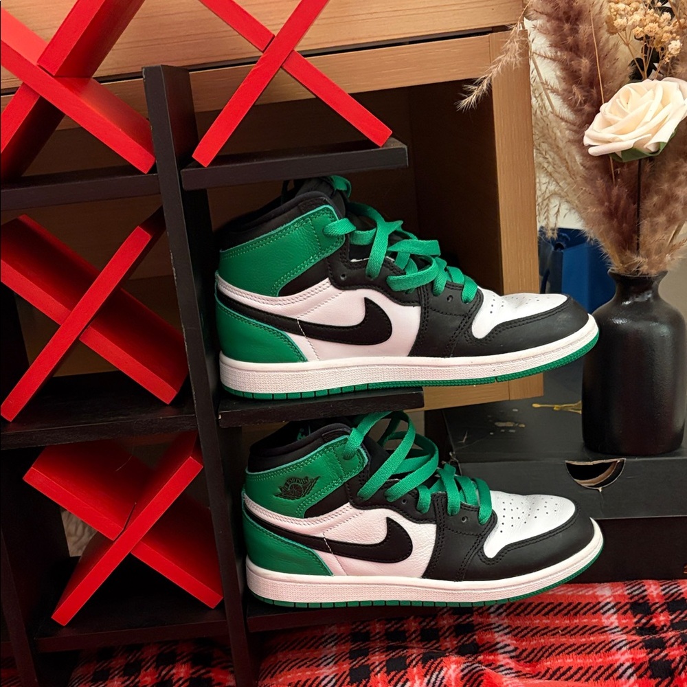Jordan 1 Retro High )Lucky Greens) PS